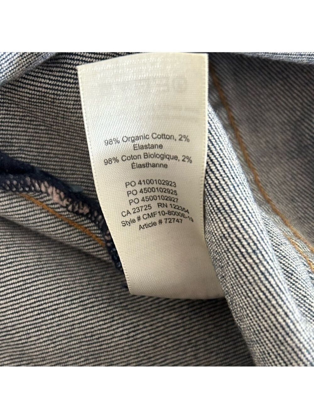 Aritzia Denim Forum The Francoise Jumpsuit, Size XSmall. - Picture 6 of 11